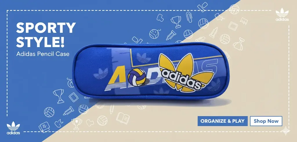 [FVM37208] NIKE&AIDAS PENCIL CASE NO.61768