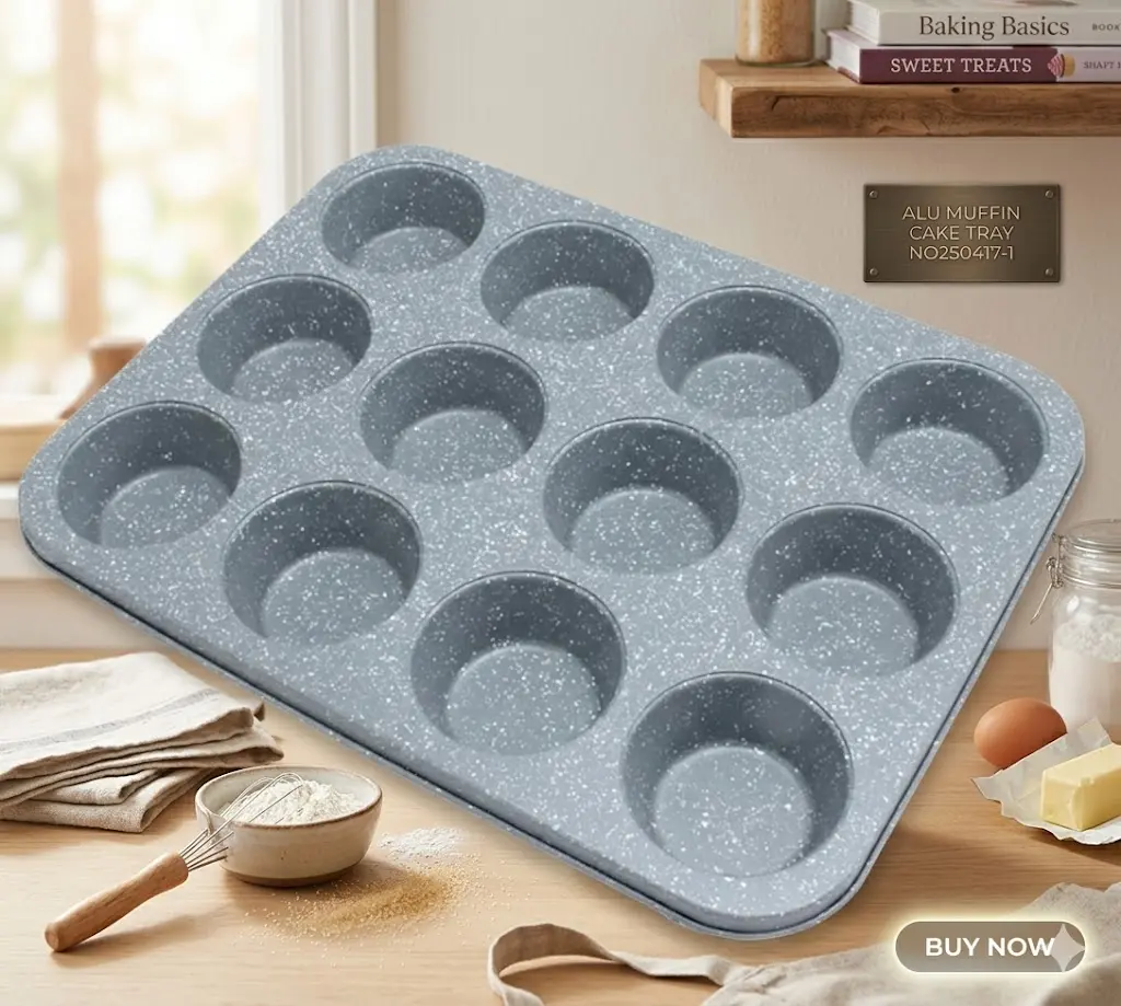 [FVM37230] [FVM37230] ALU MUFFIN CAKE TRAY NO250417-1