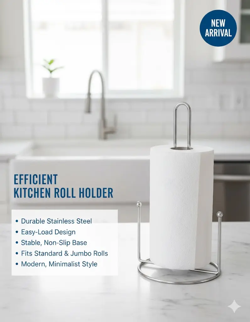 [FVM37237] STEEL KT TISSUE HOLDER NO.CHZ58