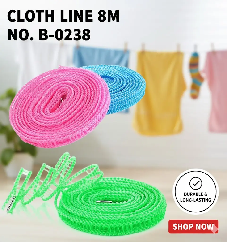 [FVM37249] CLOTH LINE 8M NO. B-0238
