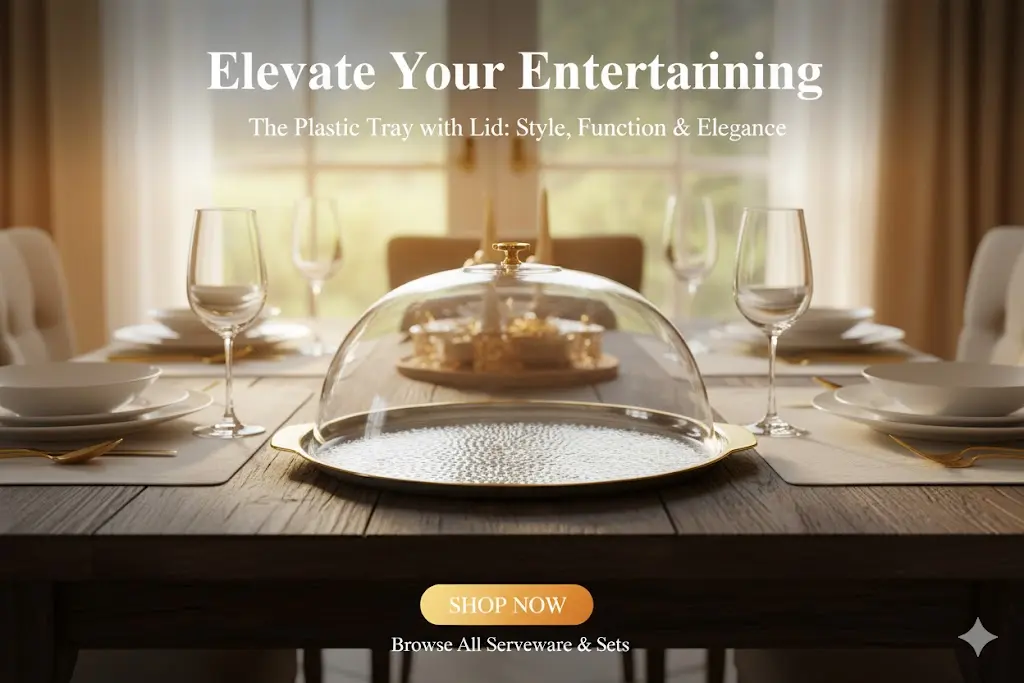 [FVM37250] PLASTIC TRAY WITH LID QJ2023-5