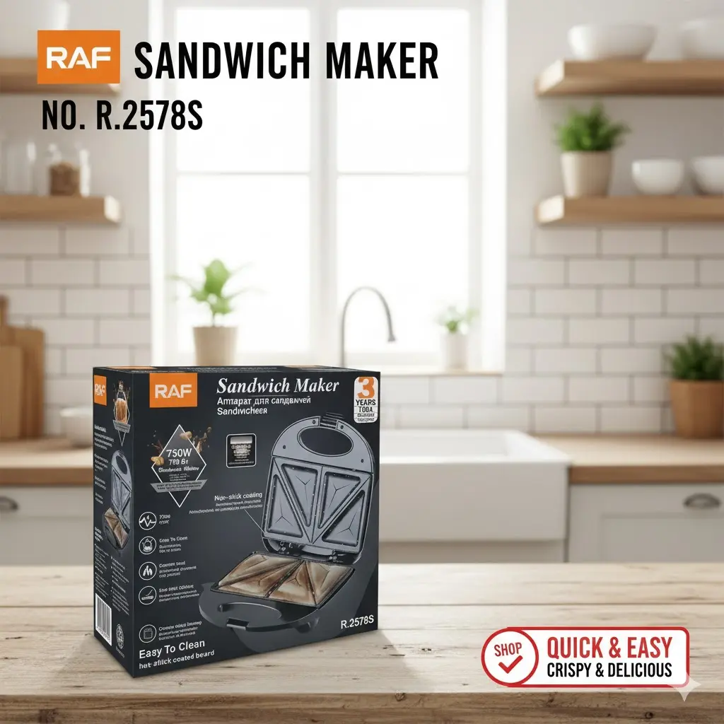 [FVM37270] RAF SANDWICH MAKER NO.2578S