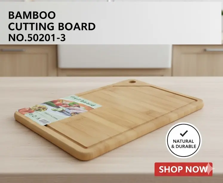 [FVM37283] BAMBOO CUTTING BOARD NO.50201-3