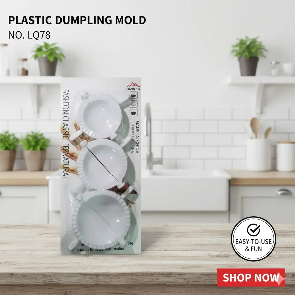 [FVM37311] PLASTIC DUMPLING MOLD NO.LQ78