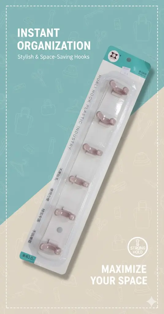 [FVM37315] PLASTIC HOOK NO.5011