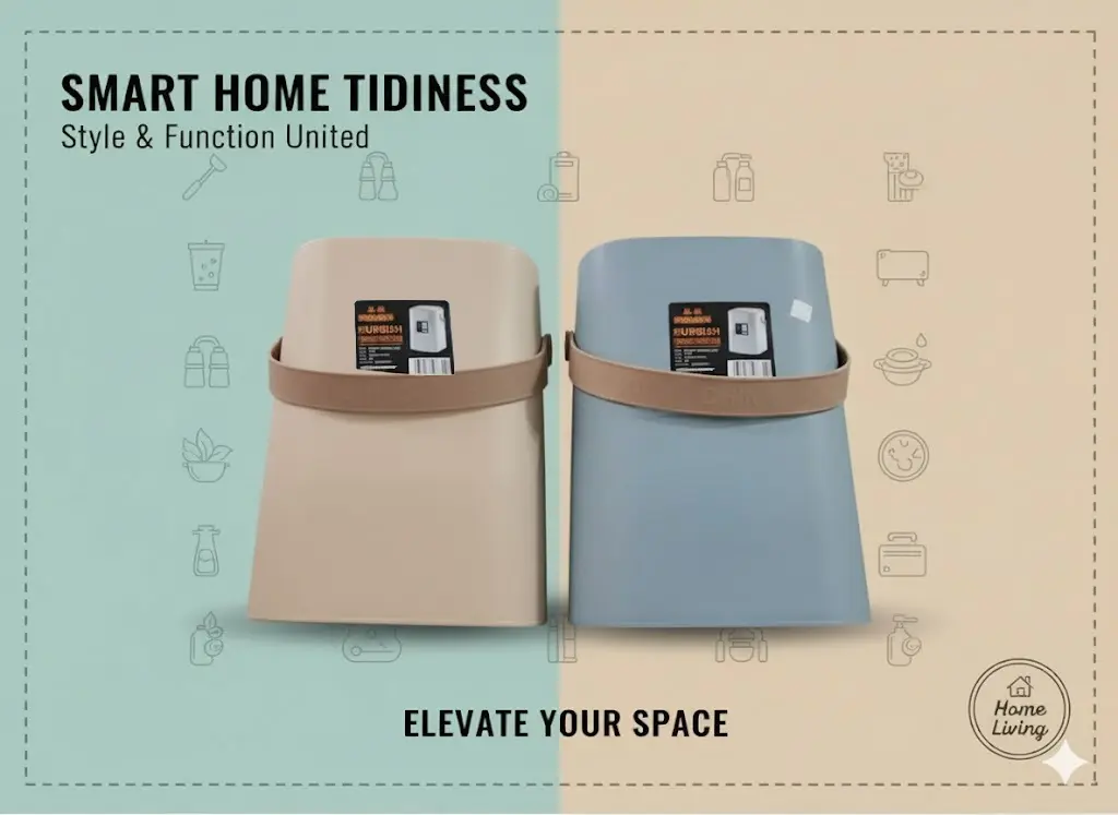 [FVM37322] PLASTIC DUSTBIN NO.6831