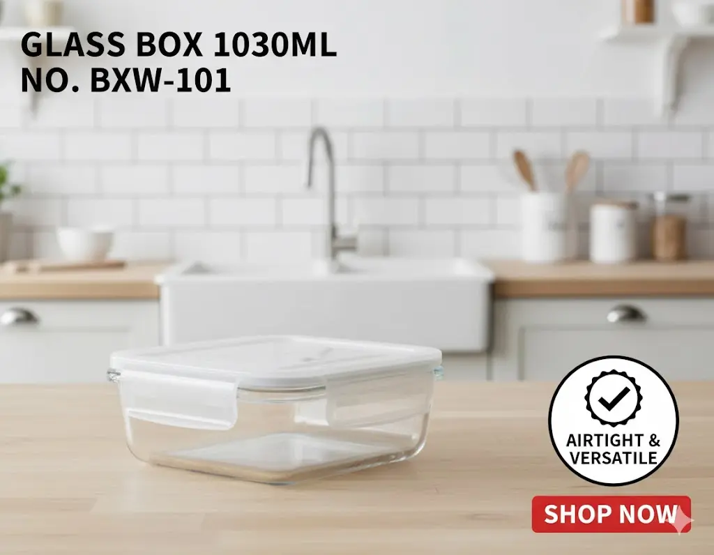 [FVM37259] GLASS BOX 1030ML NO.BXW-101