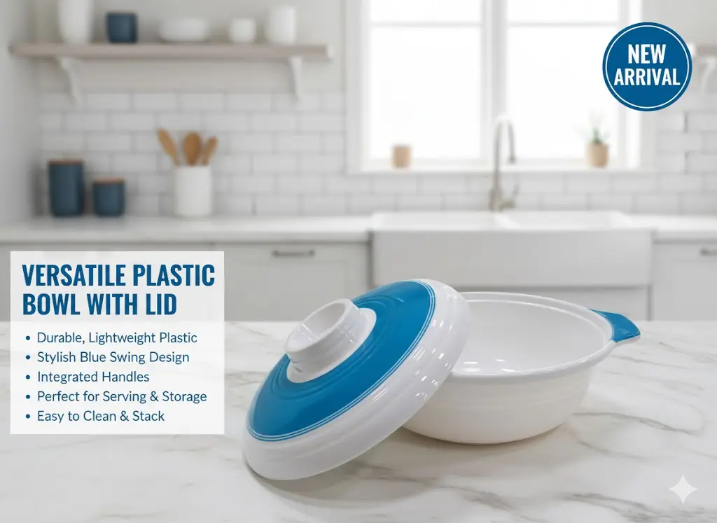 [FVM37349] PLASTIC BOWL WITH LID NO.850-8