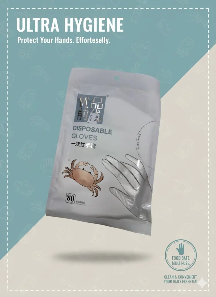[FVM37355] DISPOSABLE GLOVE 80PCS NO.Y5244