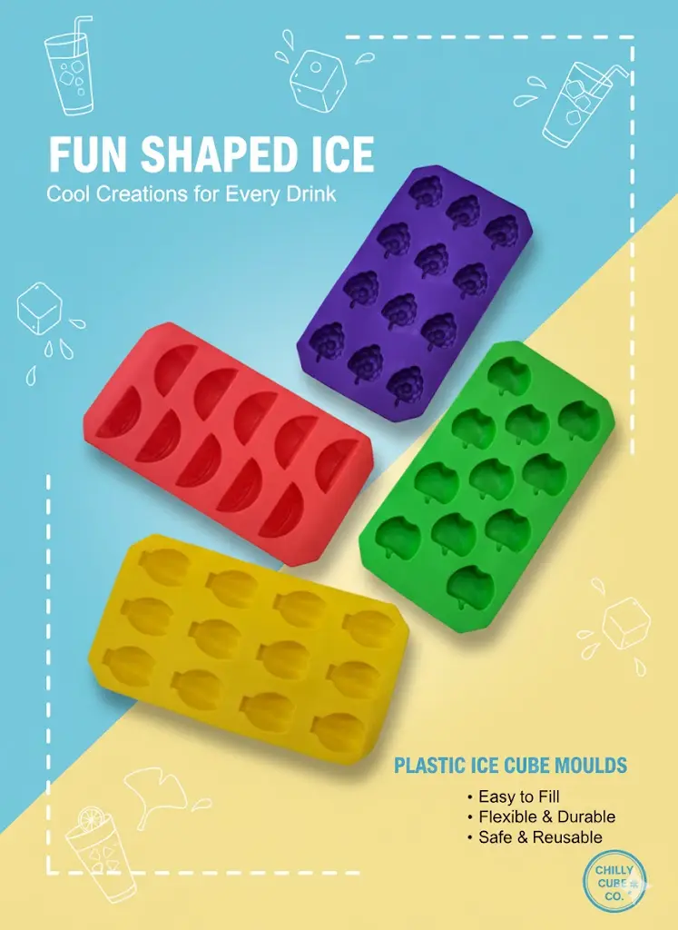 [FVM37387] PLASTIC ICE CUBE MOULD NO.503A