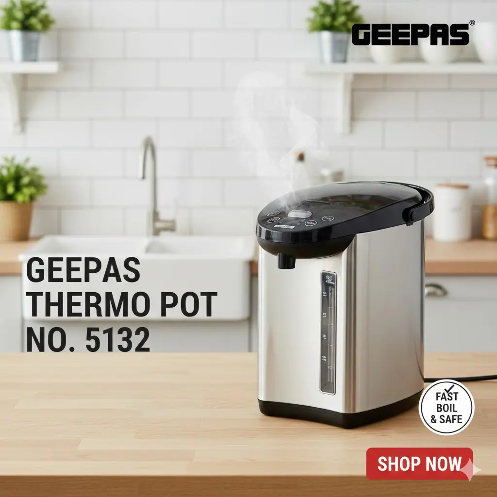 [FVM37420] GEEPAS THERMO POT NO.5132