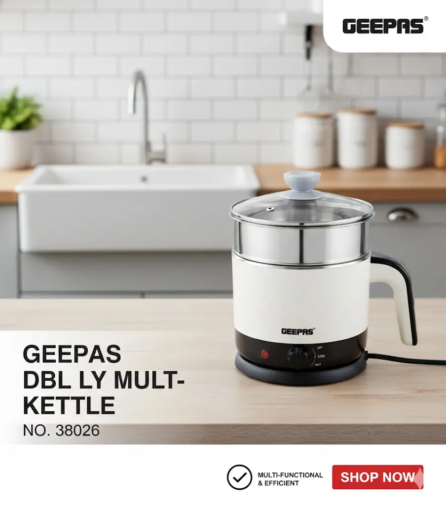 [FVM37424] GEEPAS DBL LY MULT KETTELE 38026