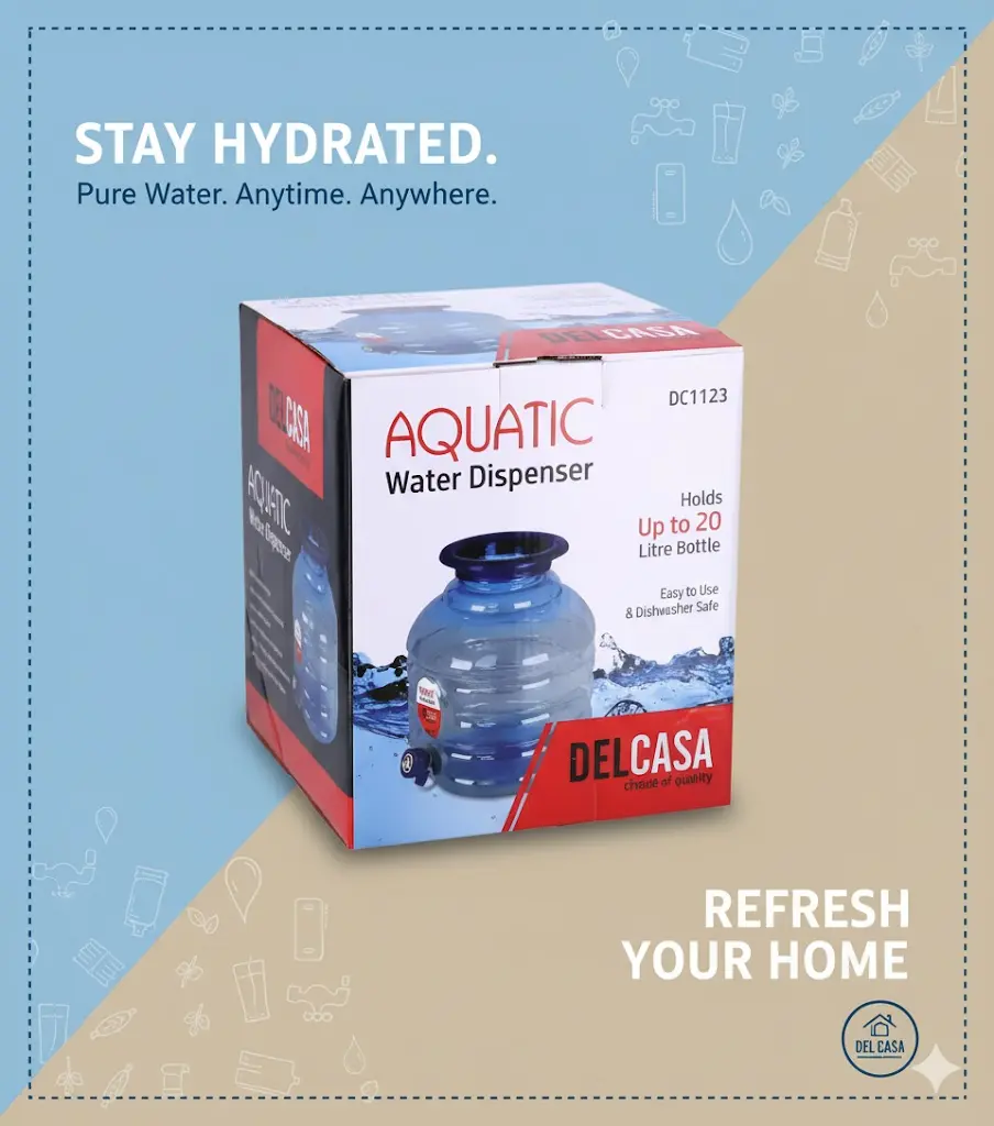 [FVM37444] DELCASA WATER DISPENSER DC1123