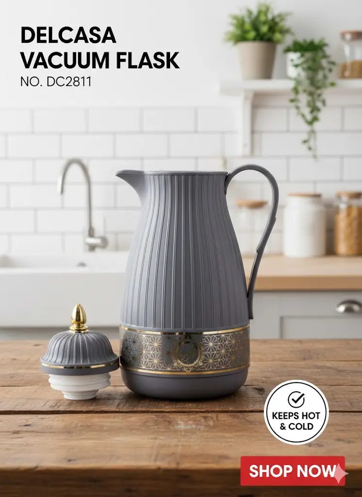 [FVM37445] DELCASA VACUUM FLASK NO,DC2811