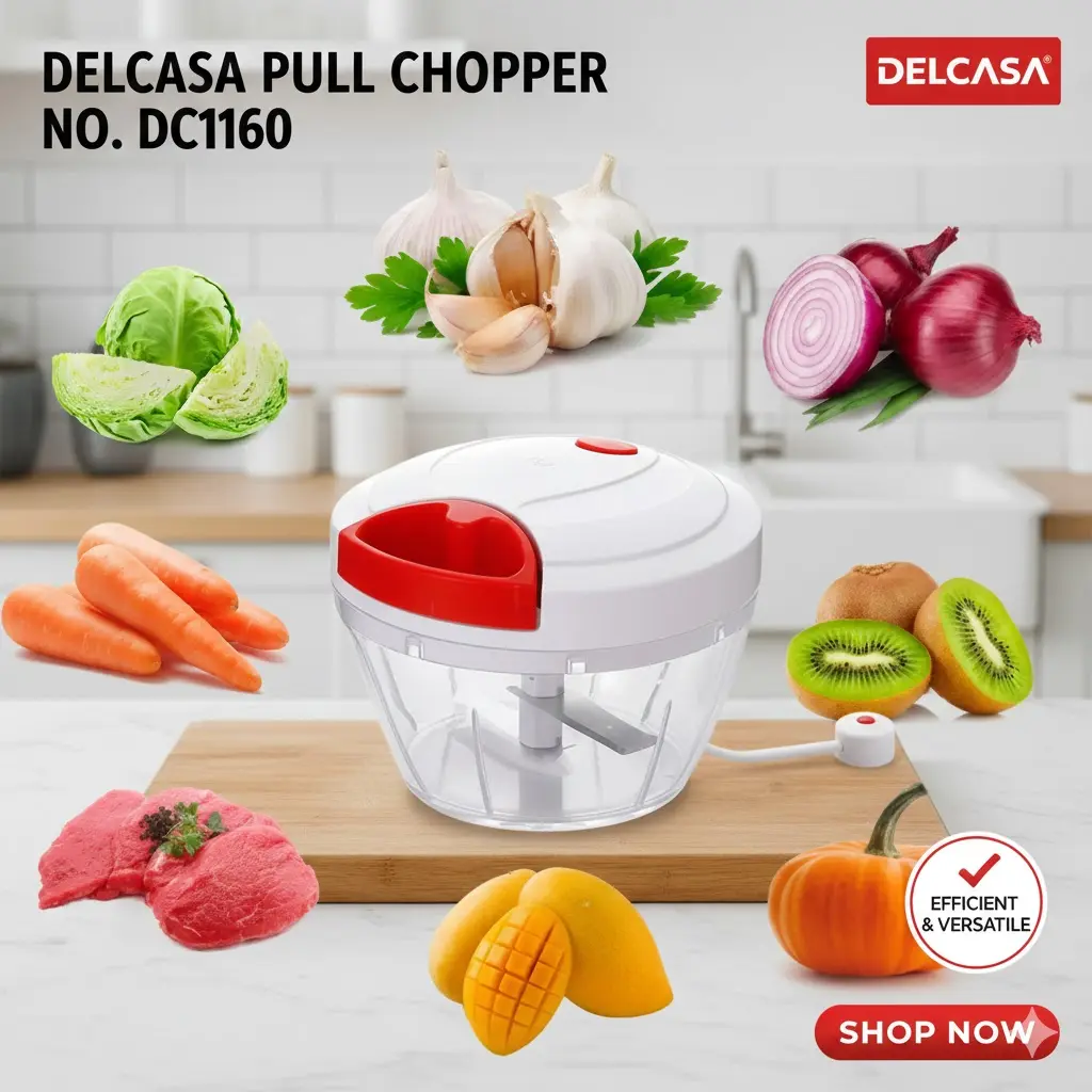 [FVM37448] DELCASA PULL CHOPPER NO.DC1160