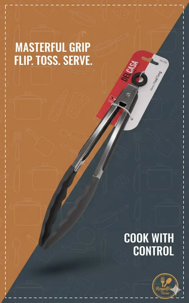 [FVM37453] DELCASA FOOD TONG NO.DC3176