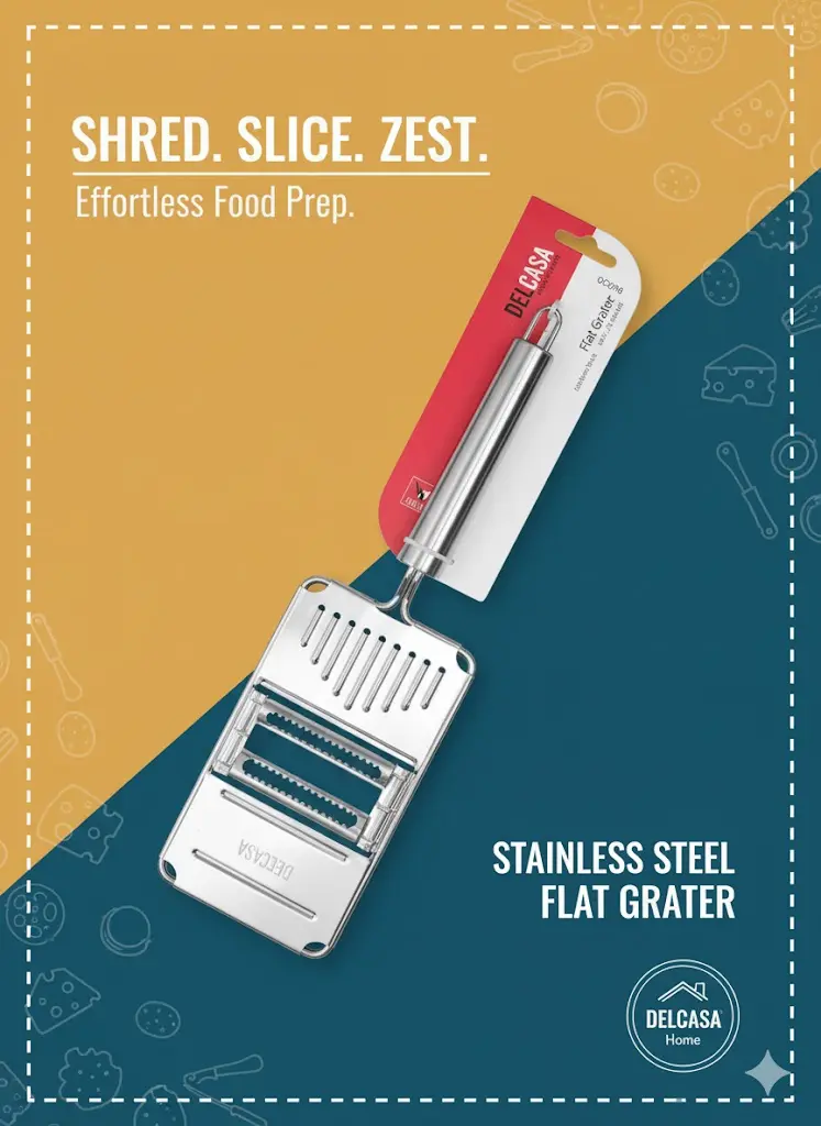 [FVM37455] DELCASA FLAT GRATER NO.DC2458