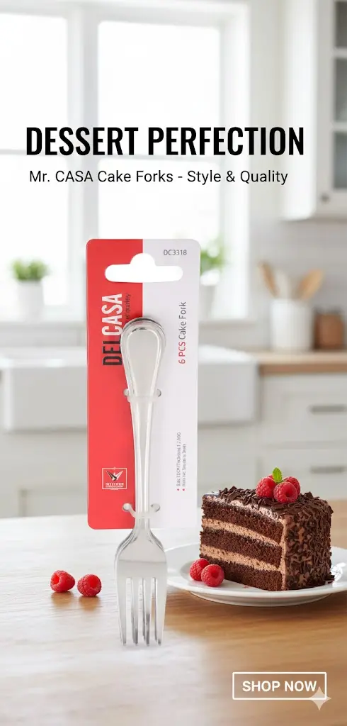 [FVM37460] DELCASA CAKE FORK NO.DC3318