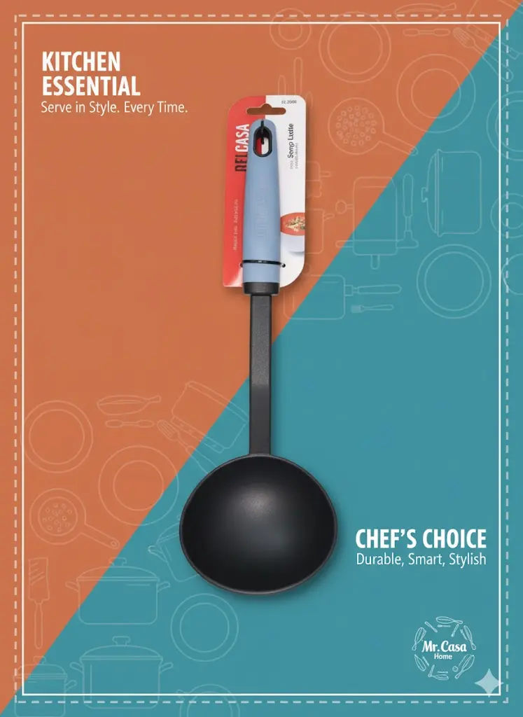 [FVM37467] DELCASA SOUP LADLE NO.DC3366