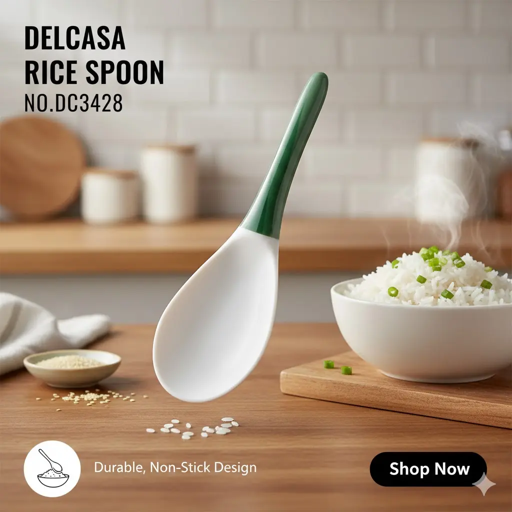 [FVM37472] DELCASA RICE SPOON NO.DC3428