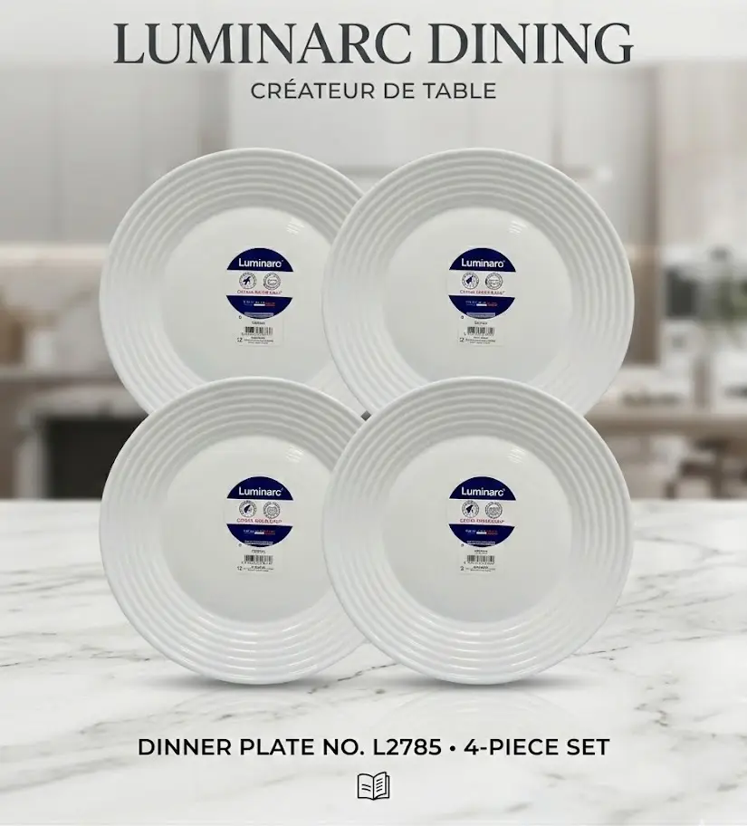 [FVM37481] [FVM37481] LUMINARC DINNER PLATE NO.L2785