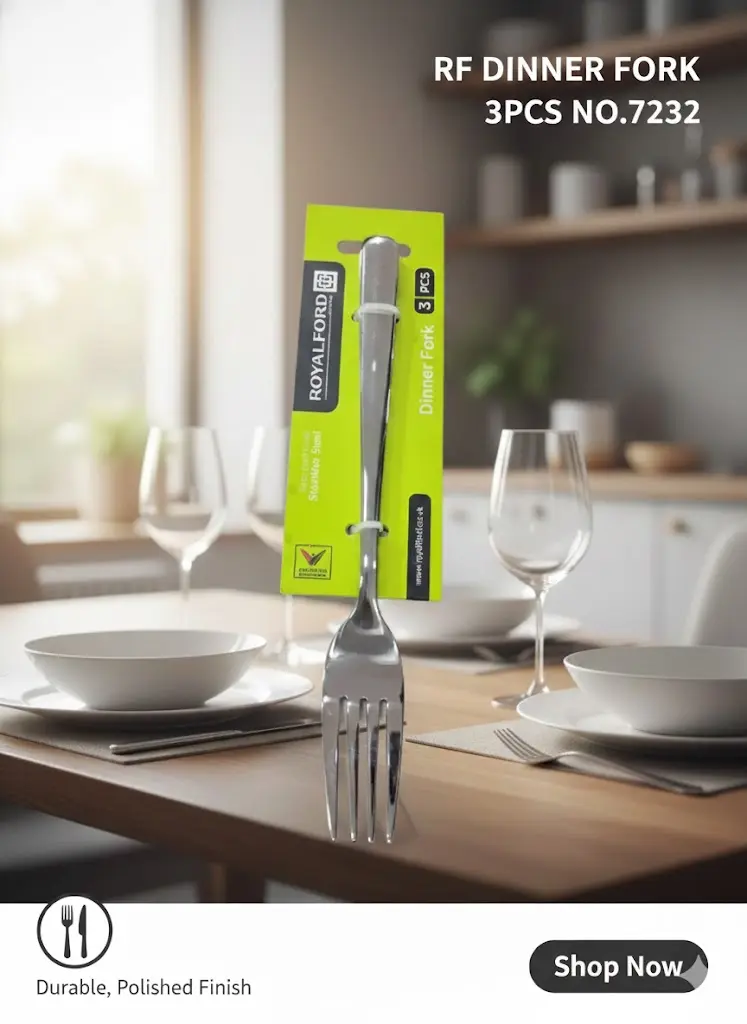 [FVM37512] RF DINNER FORK 3PCS NO.7232