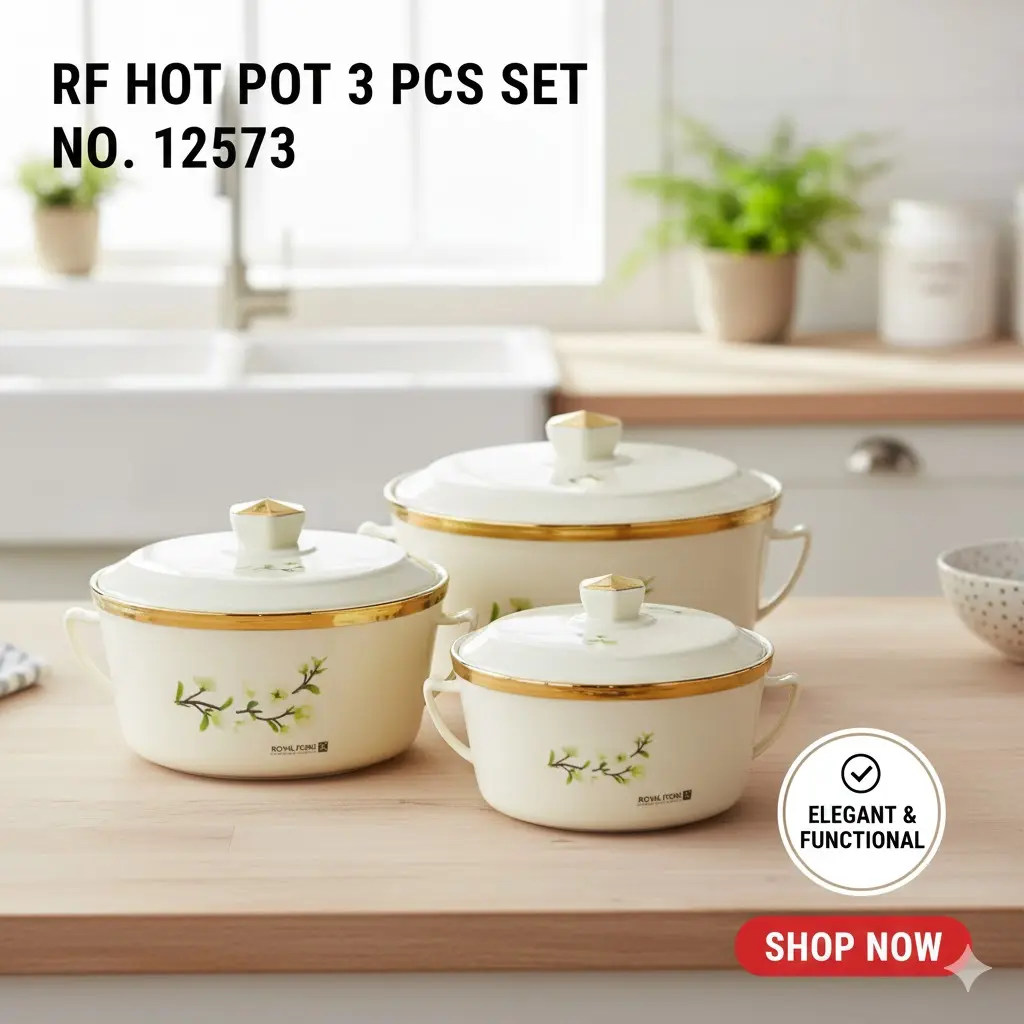[FVM37553] RF HOT POT 3 PCS SET NO.12573