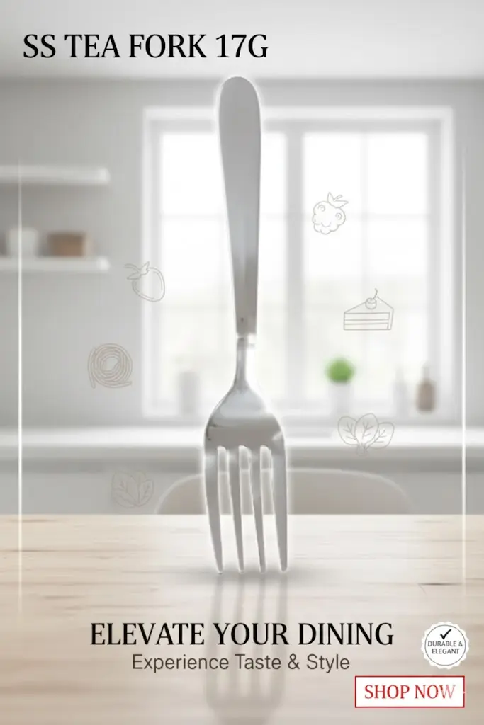 [FVM37554] SS TEA FORK 17G