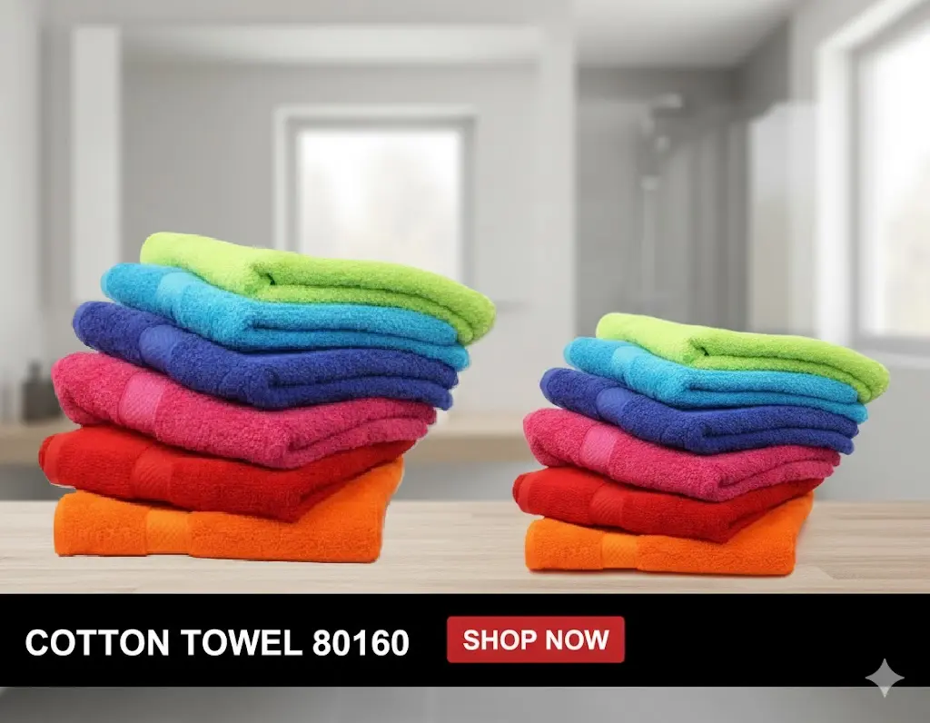 [FVM37601] COTTON TOWEL 80160