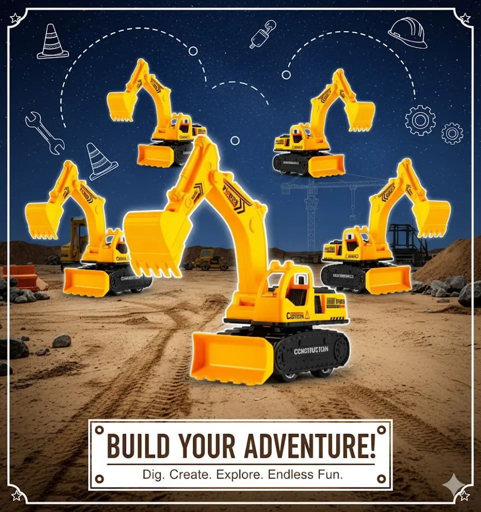 [FVM37605] TOY EXCAVATE NO.567-125