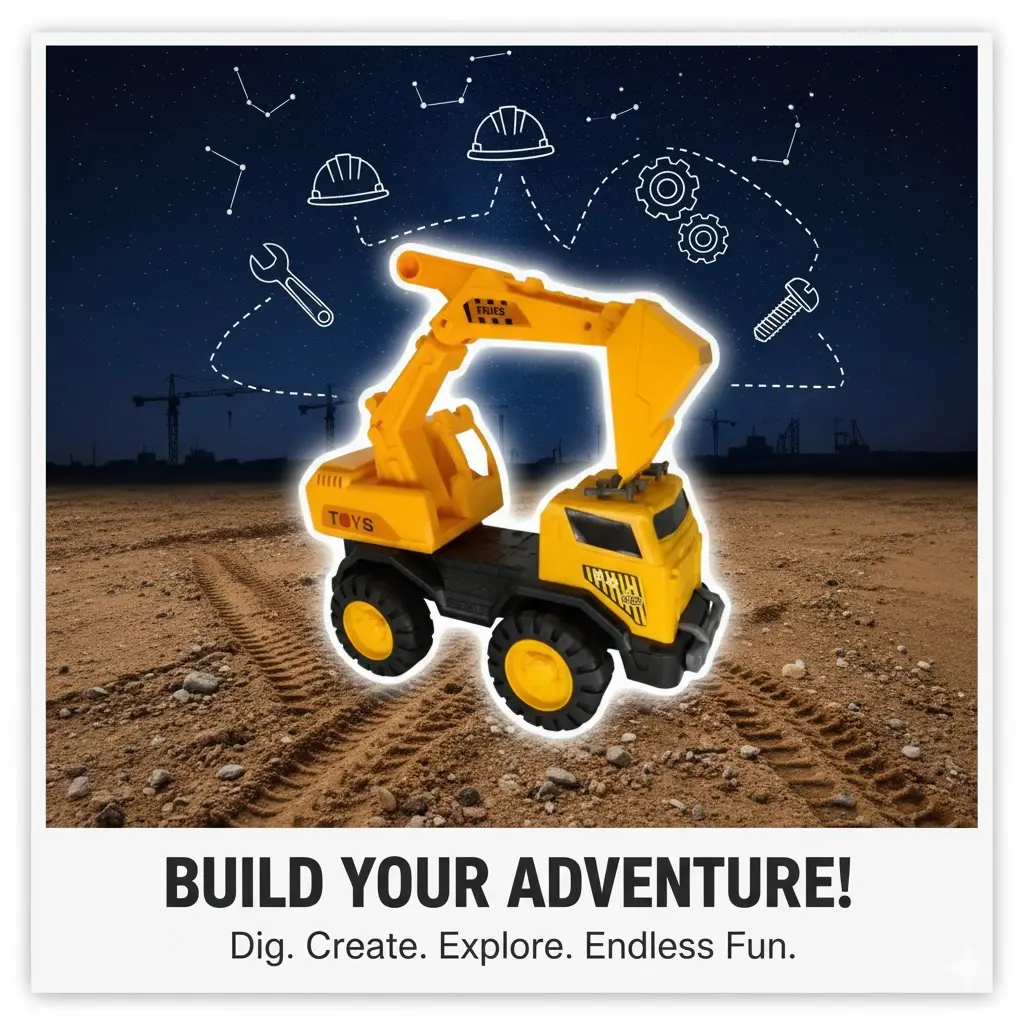 [FVM37621] TOY EXCAVATOR NO.A888-2