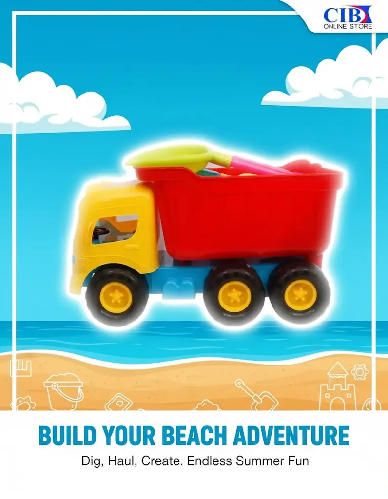 [FVM37622] TOY BEACH TOY TRUCK NO.268-10