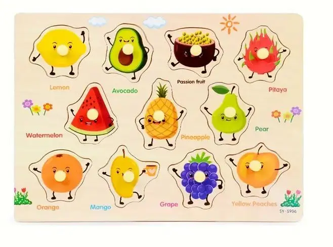 [FVM37821] ED W/TOY FRUIT PUZZLE NO.XD24