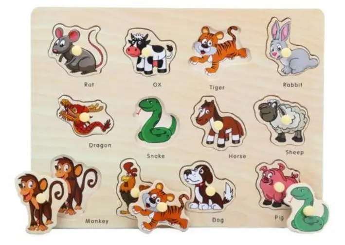 [FVM37824] ED W/TOY ANIMAL PUZZLE NOSY-935