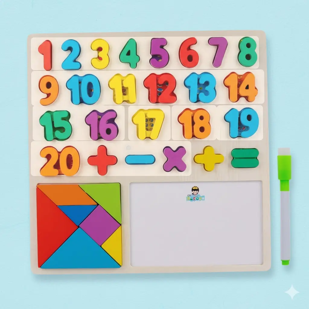 [FVM37831] ED W/TOY NUMBERS BOARD XD26