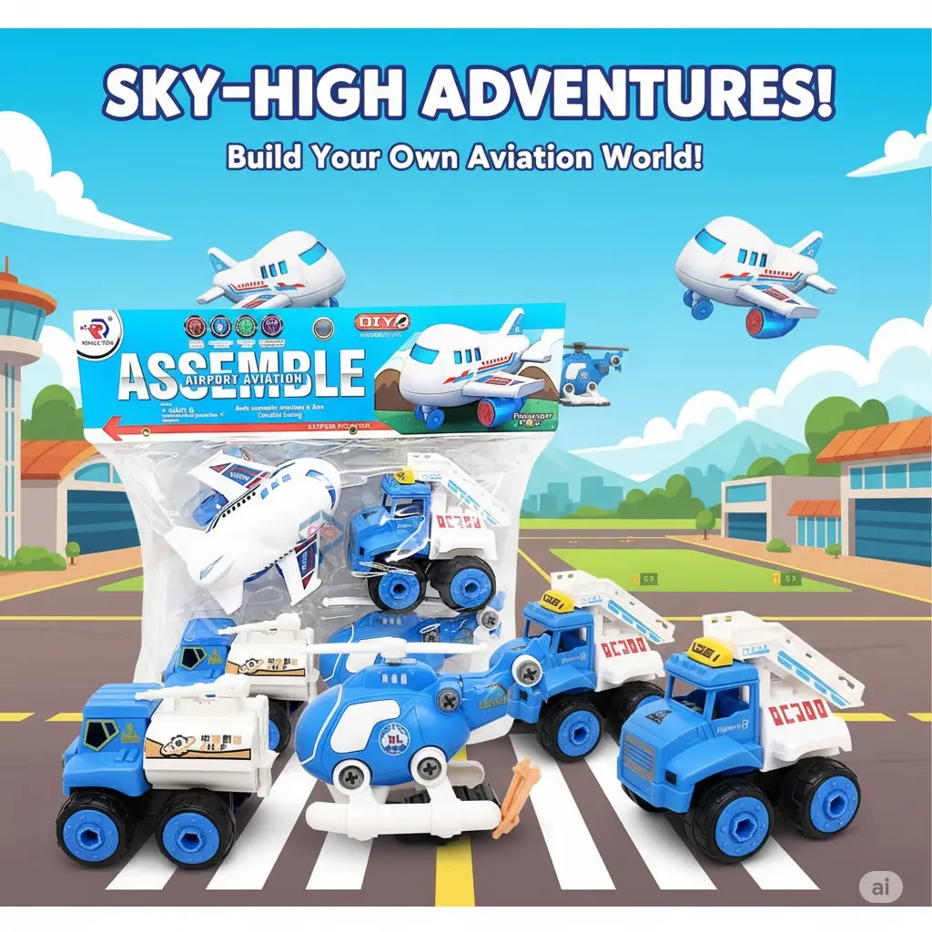 [FVM37857] TOY AIR PORT VEHICLE RL09