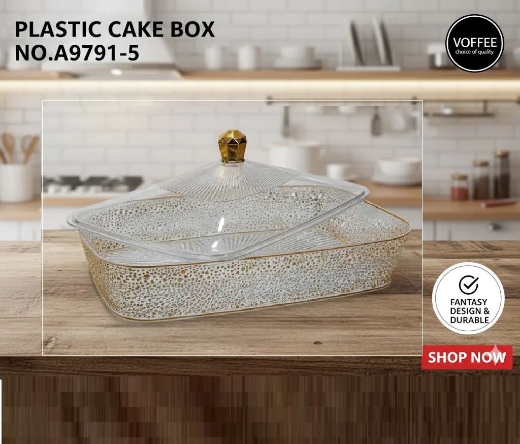 [FVM37887] [FVM37887] PLASTIC CAKE BOX NO.A9791-5