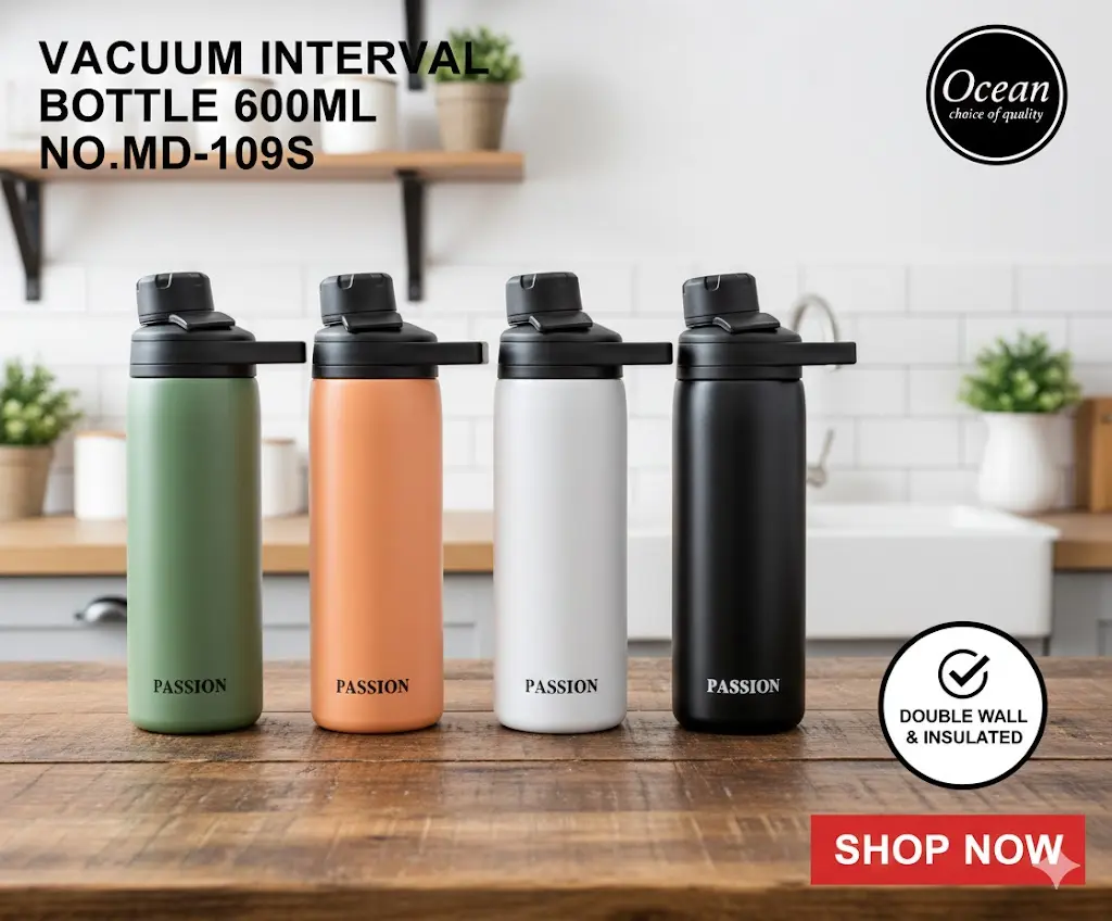 [FVM37939] VACUUM INTERVAL BOTTLE 600ML NO.MD-109S