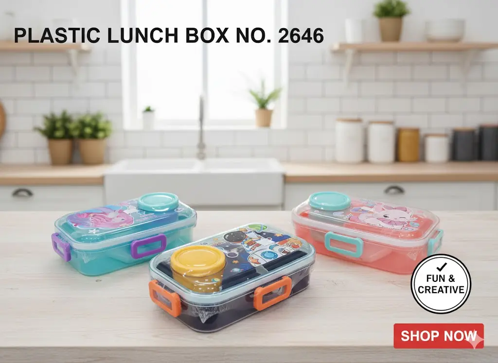[FVM37955] [FVM37955] PLASTIC LUNCH BOX NO.2646