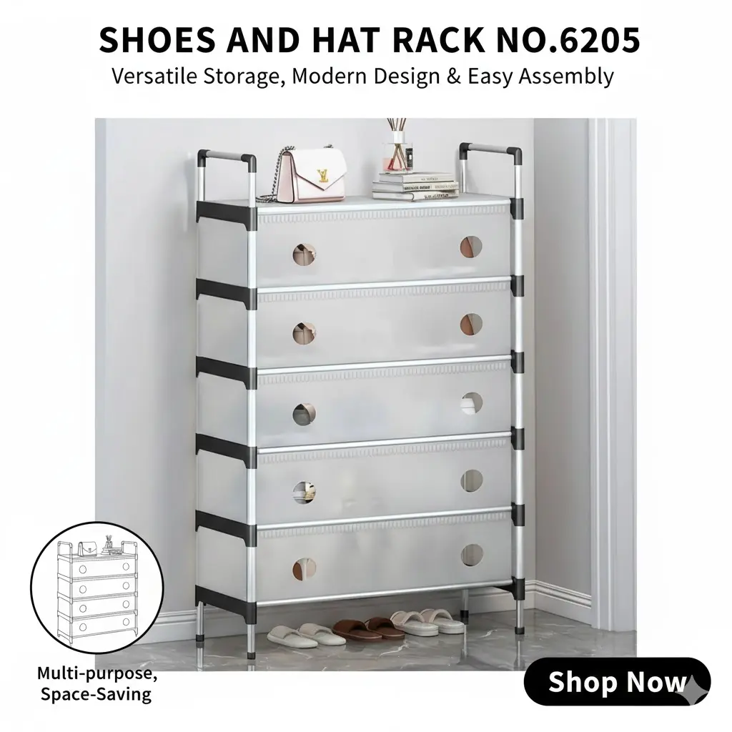 [FVM37961] SHOES AND HAT RACK NO.6205