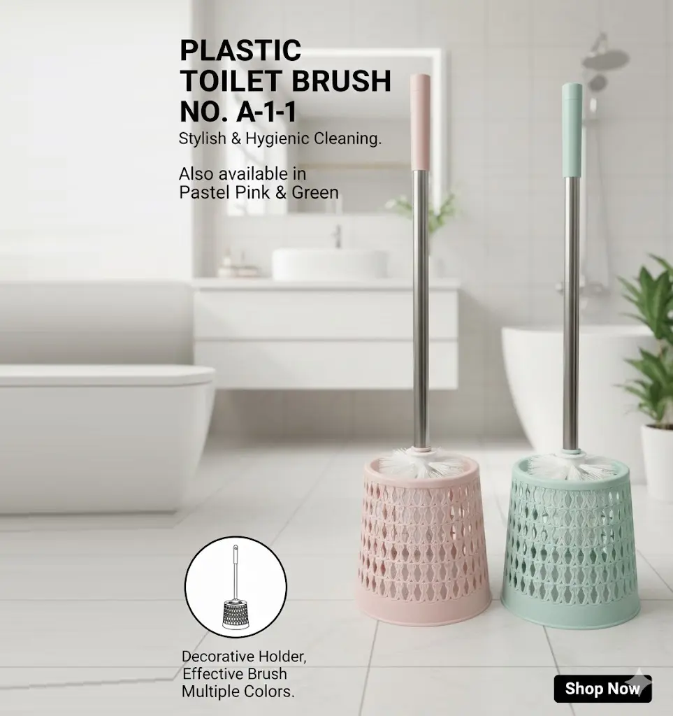 [FVM38014] PLASTIC TOLIET BRUSH NO.A-1-1