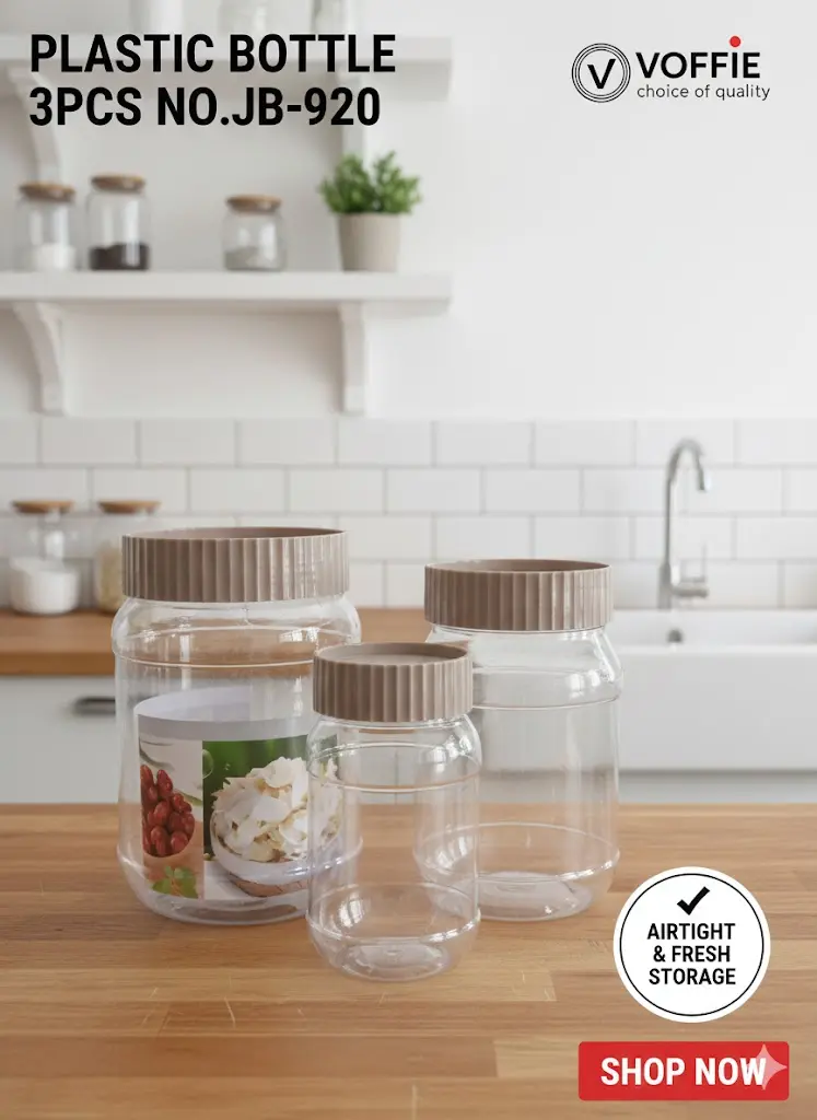 [FVM38042] PLASTIC BOTTLE 3PCS NO.JB-920