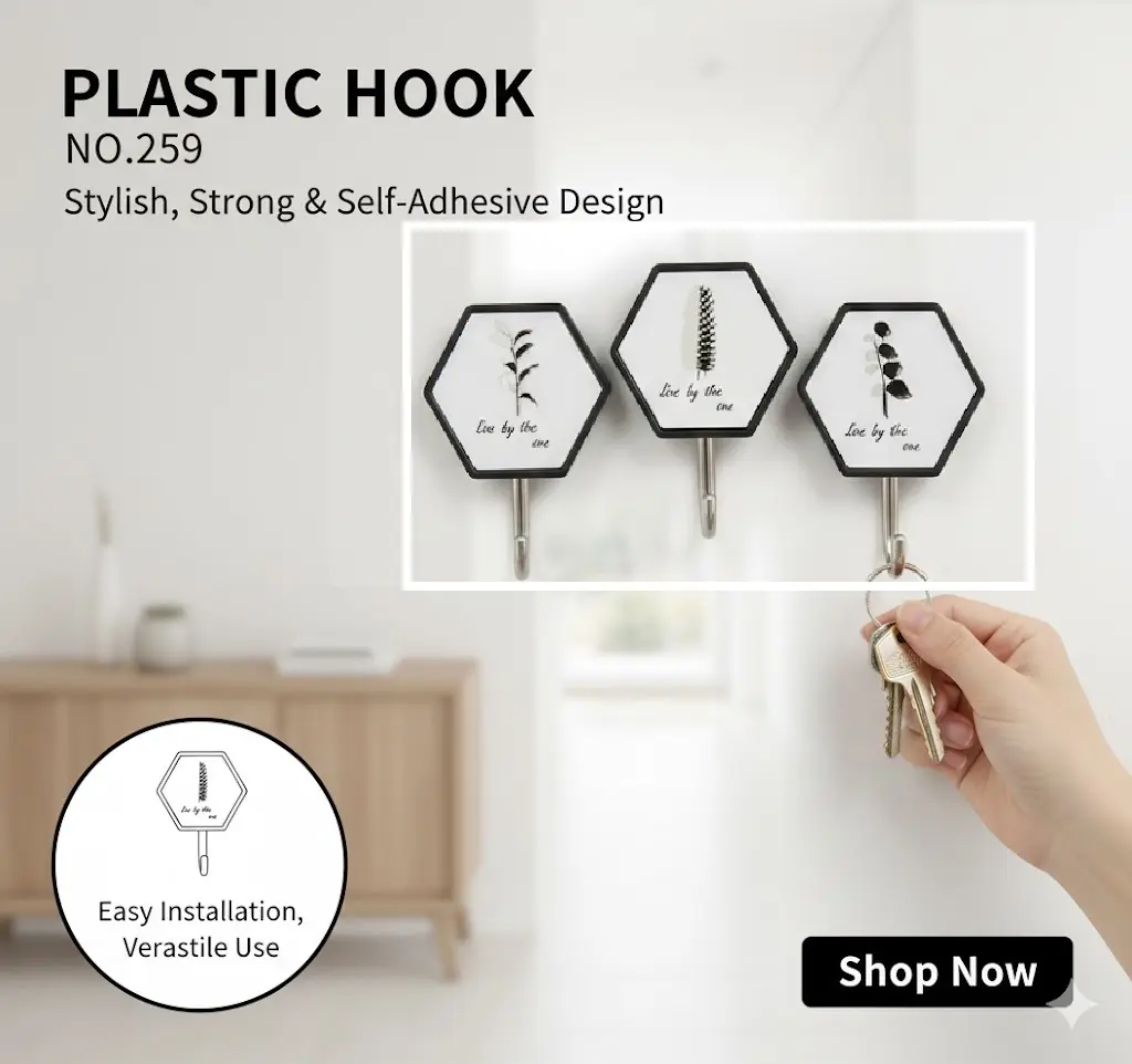 [FVM38044] [FVM38044] PLASTIC HOOK NO.259