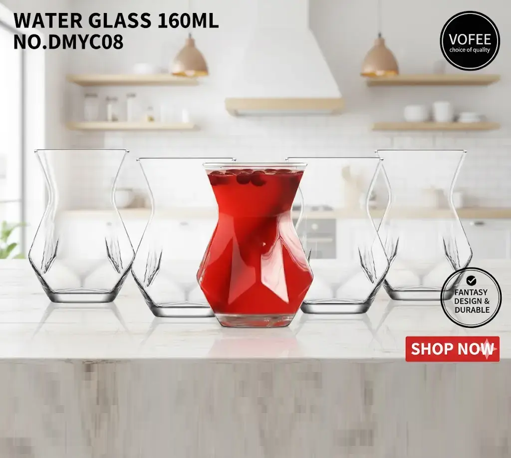 [FVM38096] WATER GLASS 160ML NO.DMYC08