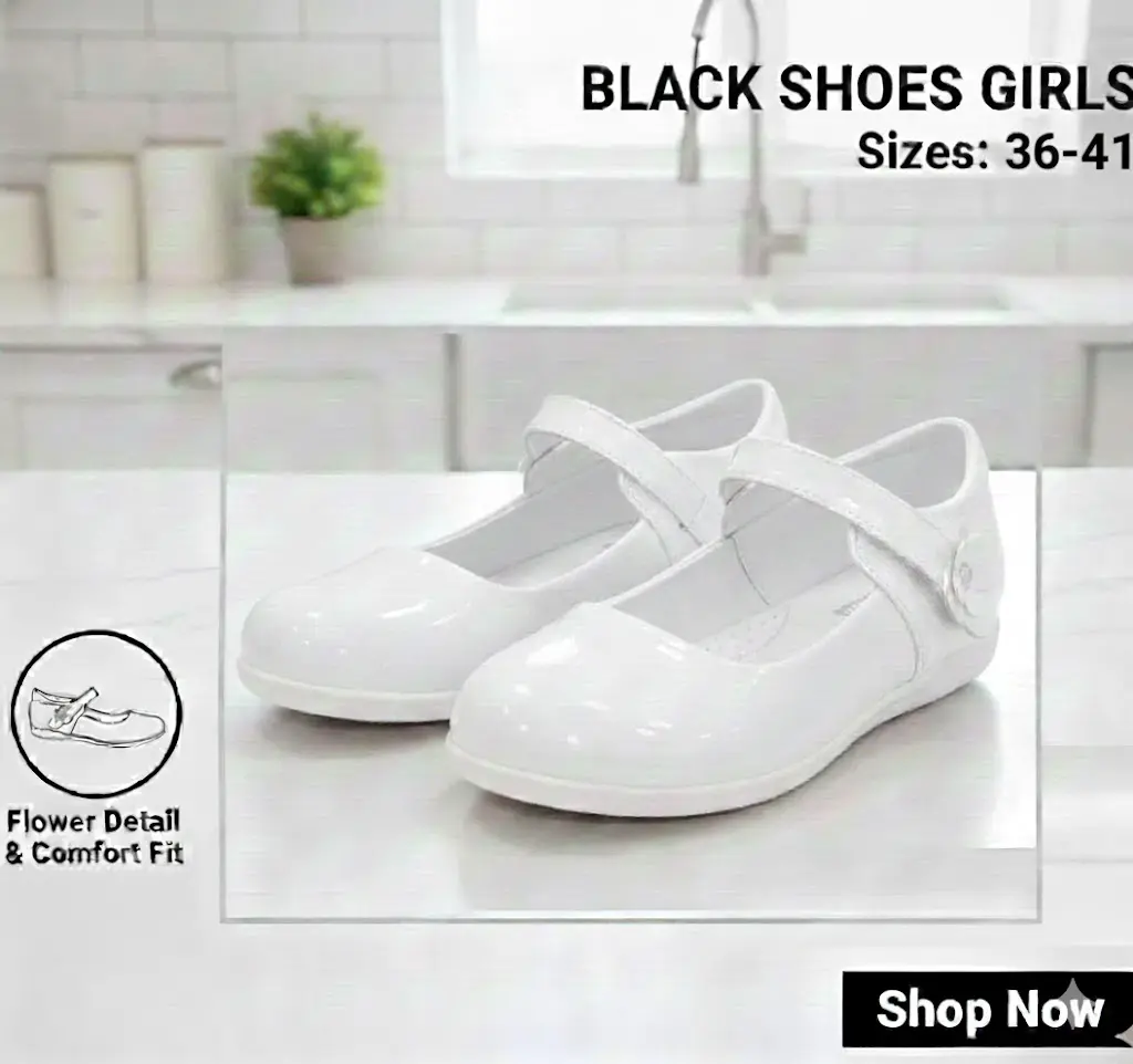 [FVM38106] WHITE SHOES GIRLS 36-41 