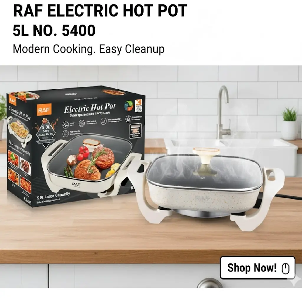 [FVM38141] [FVM38141] RAF ELECTRIC HOT POT 5L NO.5400