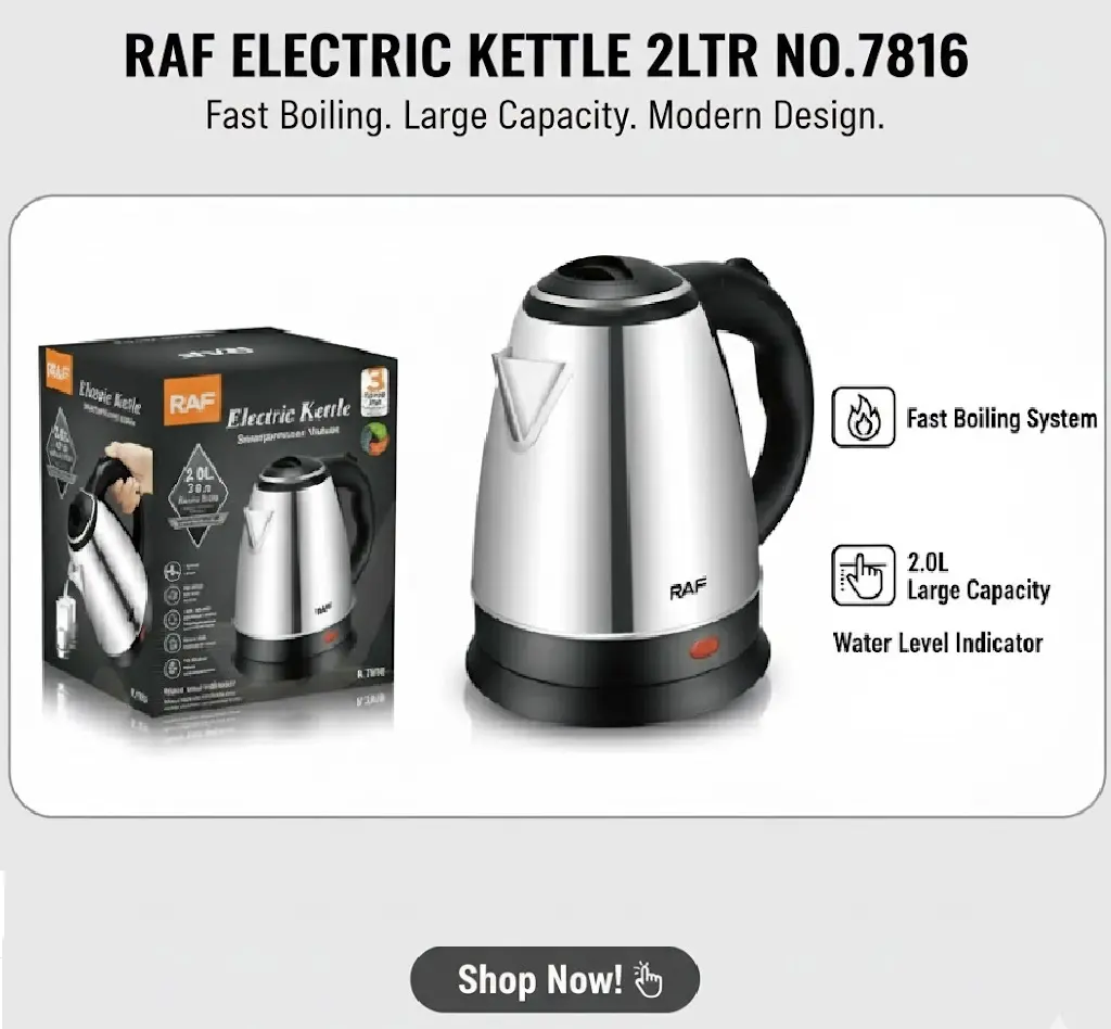 [FVM38177] [FVM38177] RAF ELECTRIC KETTLE 2LTR NO.7816