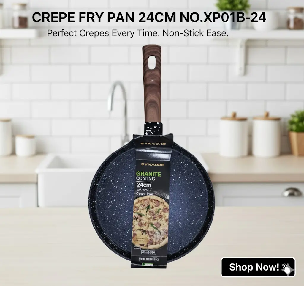 [FVM38194] CREPE FRY PAN 24CM NO.XP01B-24