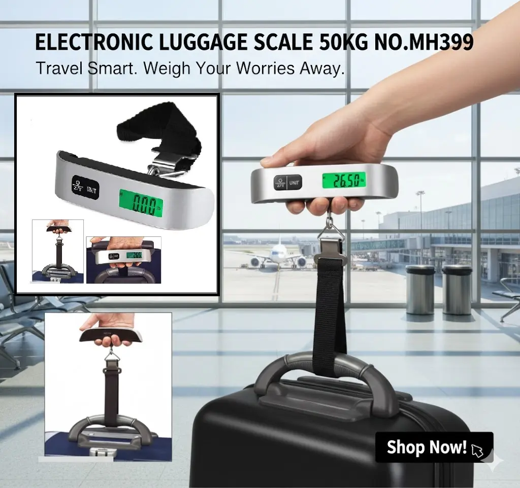 [FVM38200] ELECTRONIC LUGGAGE SCALE 50KG NO.MH399