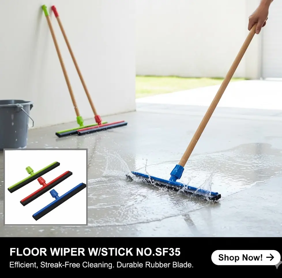 [FVM38213] [FVM38213] FLOOR WIPER W/STICK NO.SF35